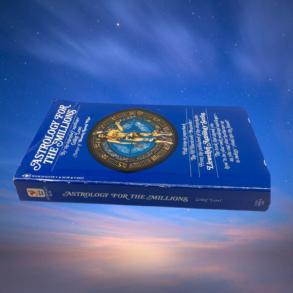 Vintage 1978 Astrology Primer For The Millions Grant Lewi Bantam Edition SC - Picture 3 of 5